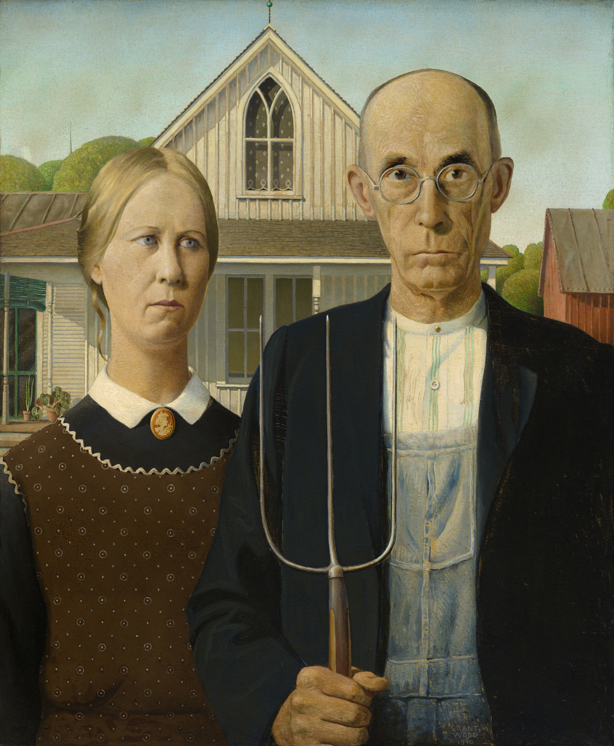 American Gothic, Grant Wood