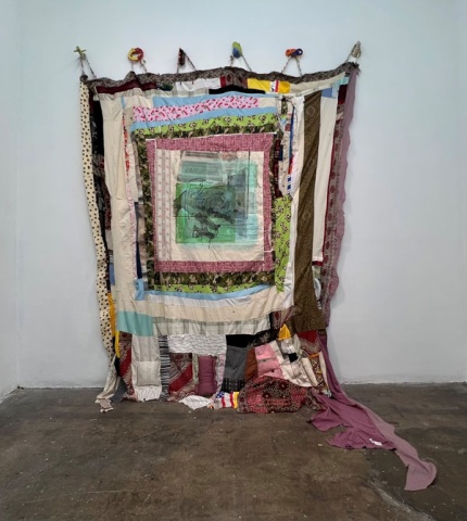 Textile work by tj dedeaux-norris