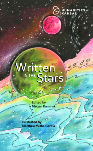 Celestial cover art for "Written in the Stars" illustrated by Matthew Willie Garcia