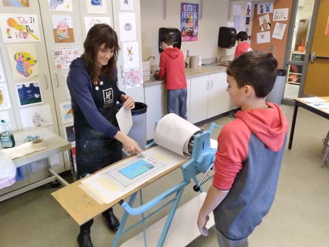 Johanna Winters at Estherville Middle School
