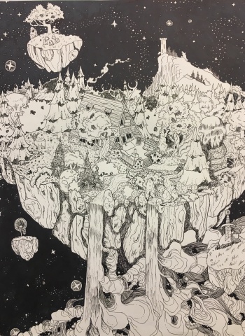 Hunter Mesch, Space Sanctuary, 2019 Hunter Mesch, Space Sanctuary, 2019
