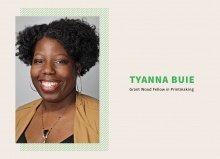 Talk: &quot;Constructing Narratives&quot; with Tyanna Buie promotional image