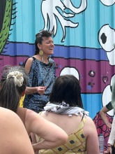 Lyndsey Scott Sings at the Bike Library