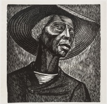 Elizabeth Catlett, Sharecropper (1952)