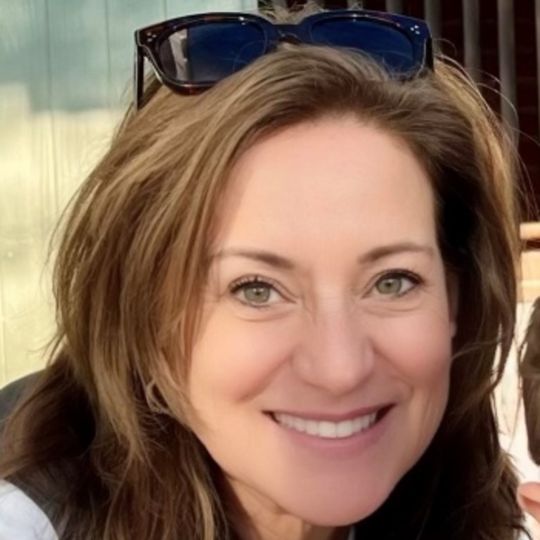 Portrait of Kim Callaghan, Vice Chair, Grant Wood Art Colony National Advisory Board