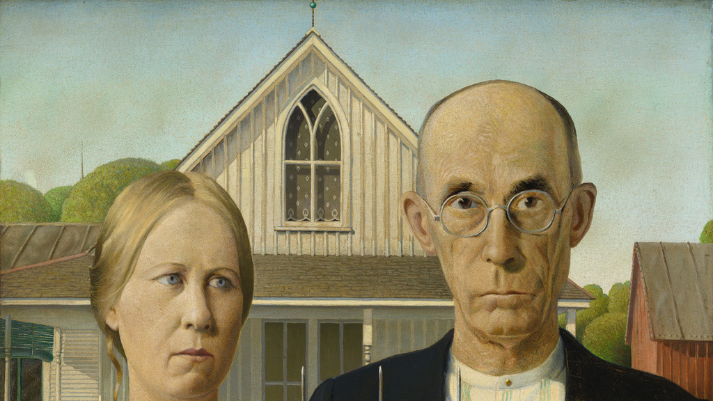American Gothic, Grant Wood