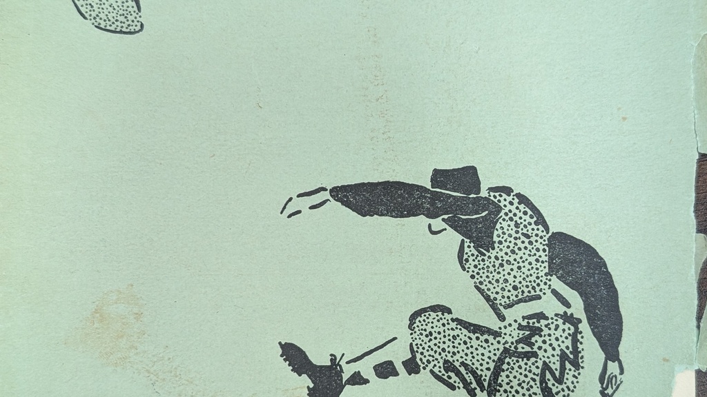 drawing of many kicking a football